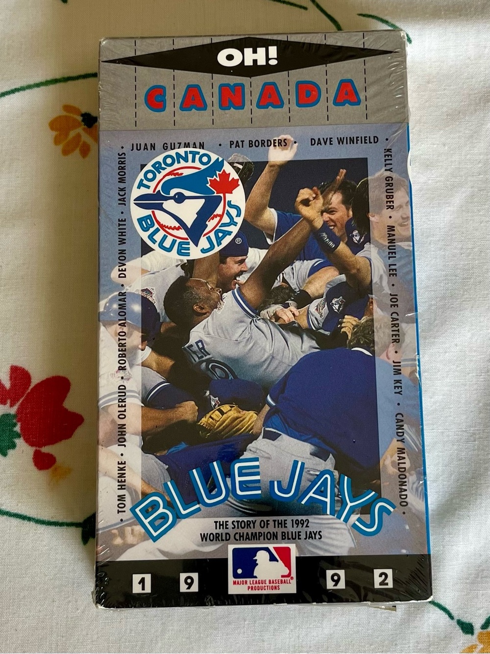 Oh! Canada Blue Jays 1992 Collector VHS Sealed Tape